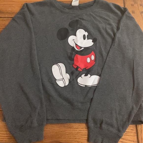 Mickey Mouse cropped sweatshirt - Picture 4 of 10